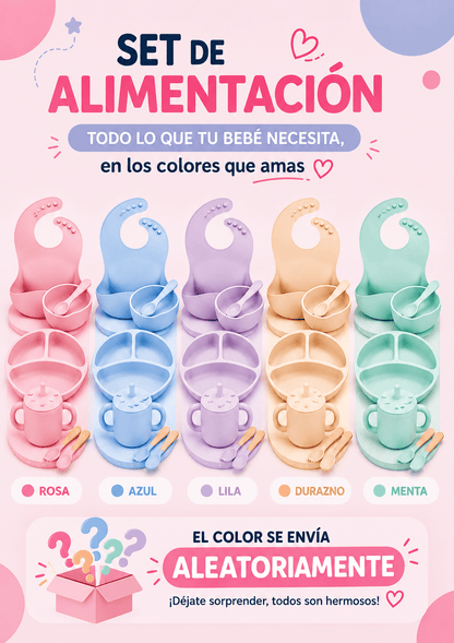 SET DE UTENSILIOS PARA BEBES